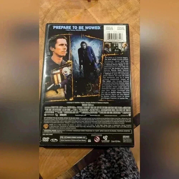 Batman The Dark Knight DVD Widescreen (EUC) - Picture 3 of 6